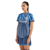 ORKY Soccer Jersey with Short, Women Custom Made Shirt, Football Training Kit Lava Blue